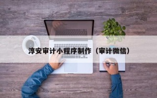 陇南淳安审计小程序制作（审计微信）